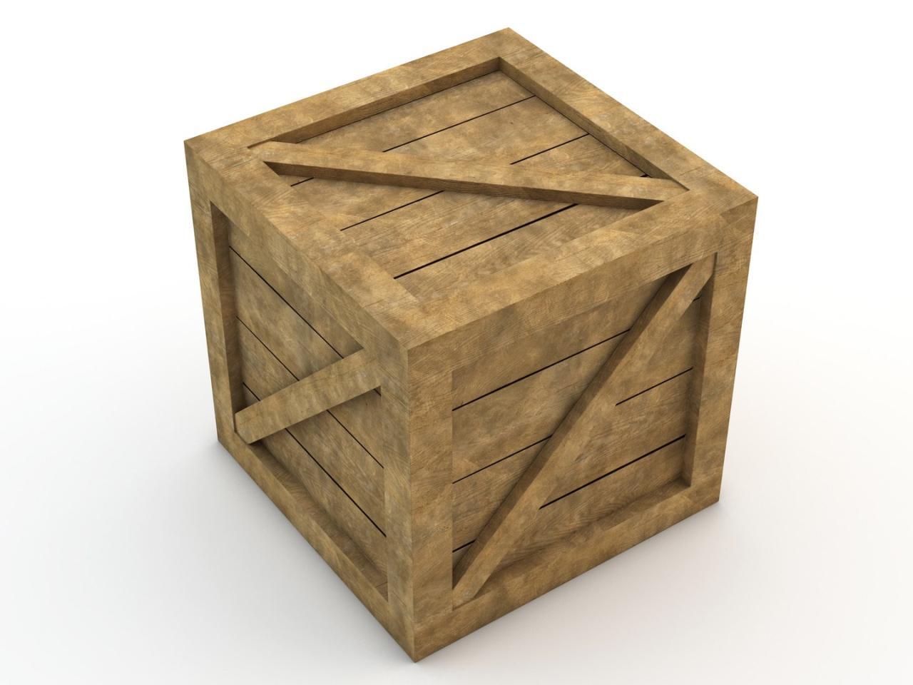 crate industrial 3d max crate industrial 3d max